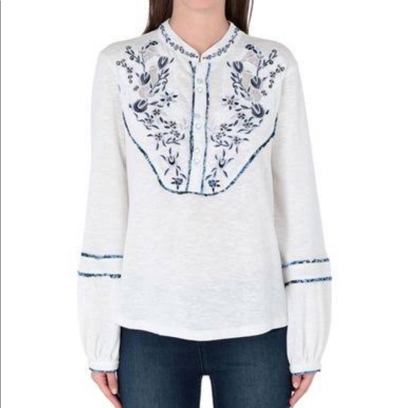 Free People Women’s white blouse - Picture 2 of 5